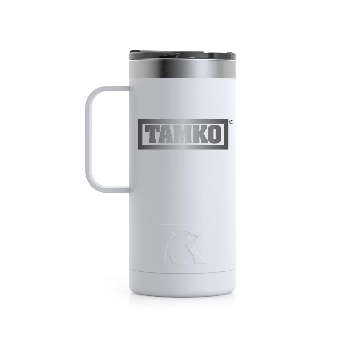 RTIC 16 oz. Travel Mug - White